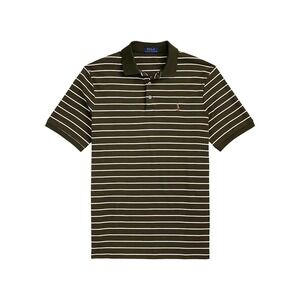 Polo‎ Ralph Lauren Mens Classic Fit Striped Polo Shirt Brown Sz XL New With Tags